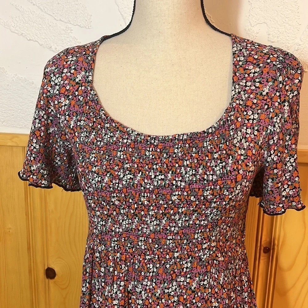 Patrons Of Peace Floral Print Dress Sz- S - Picture 2 of 9